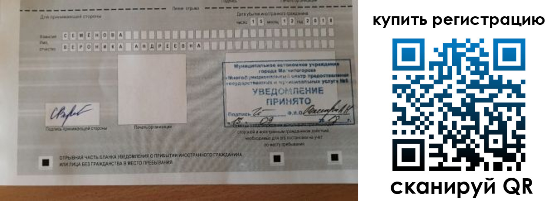 временная регистрация для всех в Светлограде